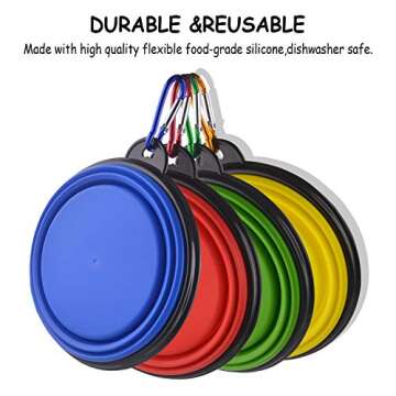 Kathy Collapsible Dog Bowl Set - Travel Feeding Solution