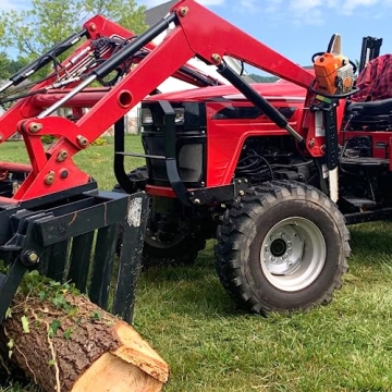 SawHaul Chainsaw Carrier Kit for Tractors, Easy Install