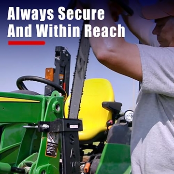 SawHaul Chainsaw Carrier Kit for Tractors, Easy Install