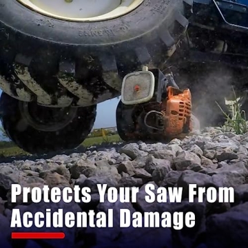 SawHaul Chainsaw Carrier Kit for Tractors, Easy Install