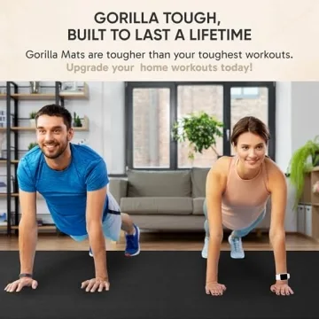 Gorilla Mats Extra Large Exercise Mat - Non-Slip Home Gym Solution