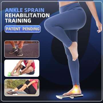 Ankle Foot Strengthener Exerciser for Sprained Feet, Balance Training, FSA/HSA Eligible