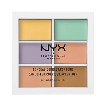 NYX PROFESSIONAL MAKEUP Color Correcting Concealer Palette - Versatile Shades for Flawless Skin