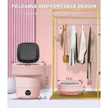 Portable Mini Washing Machine 11L for Easy Laundry