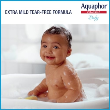 Aquaphor Gentle Baby Wash & Shampoo | 16 Ounce Pump