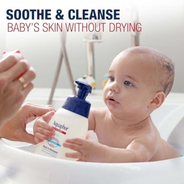 Aquaphor Gentle Baby Wash & Shampoo | 16 Ounce Pump