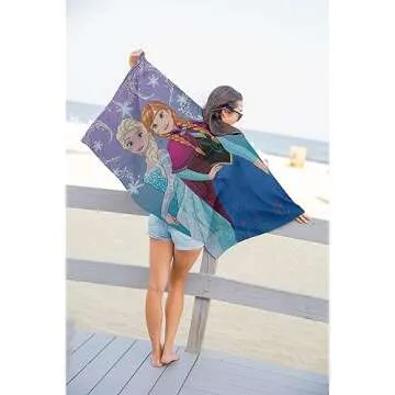 Jay Franco Frozen 2 Snowflake Towel for Kids