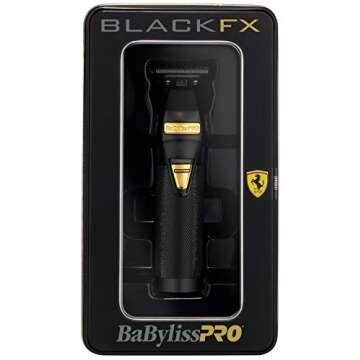 BaBylissPRO Barberology Hair Trimmer For Men FX787BN BLACKFX Professional Outlining Trimmer & Electric Razor