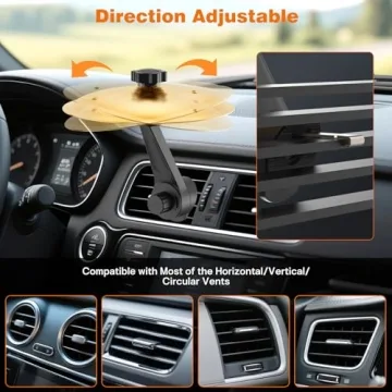 Mini Drum Crash Cymbal for Car - Fun Musical Gift