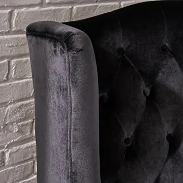 Christopher Knight Home Leora Velvet Wingback Loveseat