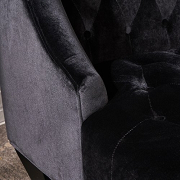 Christopher Knight Home Leora Velvet Wingback Loveseat