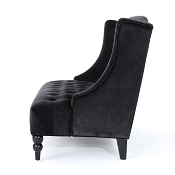 Christopher Knight Home Leora Velvet Wingback Loveseat