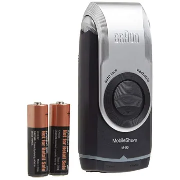Braun M90 Mobile Electric Shaver for Men With Trimmer