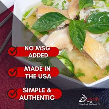 Quoc Viet Chicken Pho Soup Base - Authentic Soup Flavor
