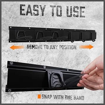 HORUSDY Bike Storage Rack for 6 Bikes and Helmets Hooks