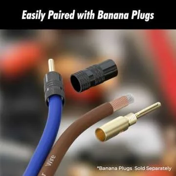 InstallGear 14 Gauge Speaker Wire 100 ft Cable, 14 AWG Speaker Wire Cable, True Spec Soft Touch Cables | Great use for Car Audio Speaker Wire, Stereos, Home Theater Speakers, Surround Sound