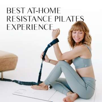 COREFIRST Resistance Pilates System - World’s Best Portable, Reformer Style Pilates – Slim Premi...