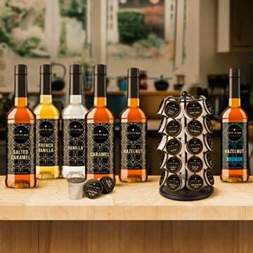 Café Le Rou 5-Pack Coffee Flavoring Syrup Variety