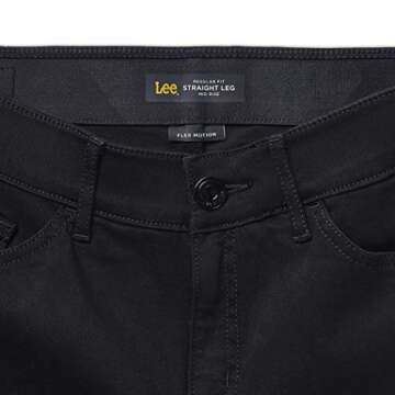 Lee Women's Plus Size Ultra Lux Comfort Straight Leg Jean