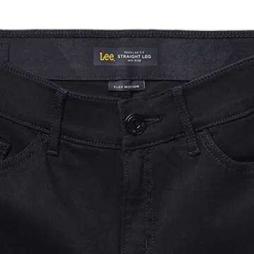 Lee Women's Plus Size Ultra Lux Comfort Straight Leg Jean