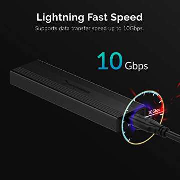 Sabrent Tool-Free USB 3.2 Enclosure for M.2 SSDs