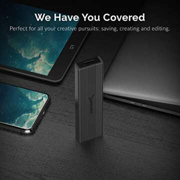 Sabrent Tool-Free USB 3.2 Enclosure for M.2 SSDs