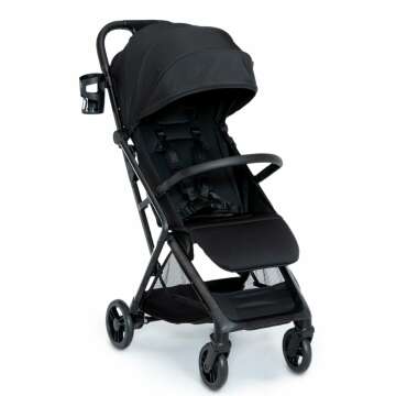Delta Children Icon Ultra Compact Travel Stroller - Certified Safe & Stylish