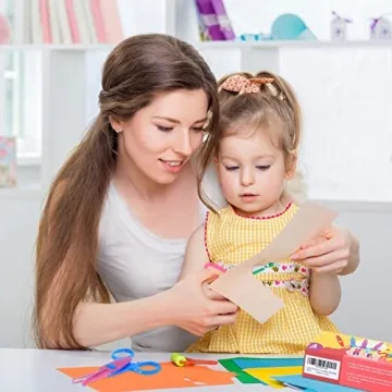 UCEC Craft Scissors Decorative Edge 6 Pack for Kids and Adults