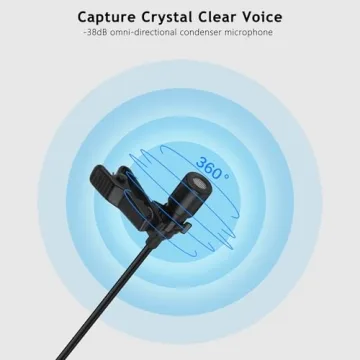 Lavalier Microphone Set for DJI & RODE Go II
