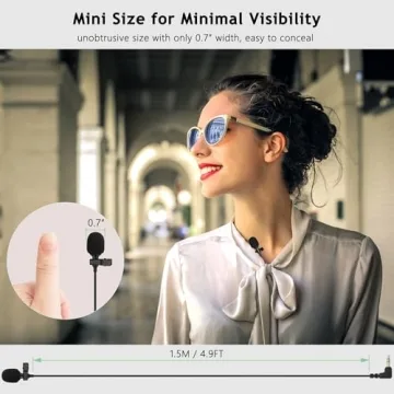 Lavalier Microphone Set for DJI & RODE Go II