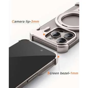 Stylish OATSBASF Bumper Case for iPhone 15 Pro Max