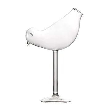 FEIlei Bird-Shaped Cocktail Goblet Glass - Unique Creativity