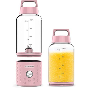 PopBabies Smoothie Blender - Portable & USB Rechargeable