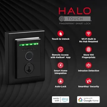 Secure Keyless Entry with Kwikset Halo Touch Smart Lock