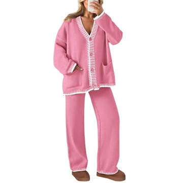 PRETTYGARDEN Women's Knit Matching Lounge Sets – Cozy Comfort in Style