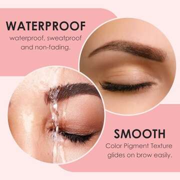 Luxe Cosmetics -NEW VERSION 2024 Black Color Set for Lashes and Brows - Long Lasting Temporary Color (Up to 4 Weeks) - Vegan & Cruelty-Free - For Salon & Home Use