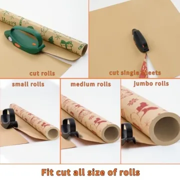 LIZAAL Wrapping Paper Cutter | Perfect for All Occasions