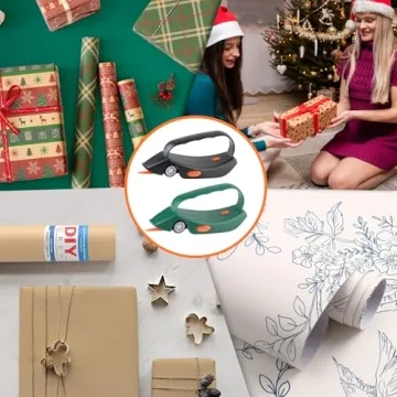 LIZAAL Wrapping Paper Cutter | Perfect for All Occasions