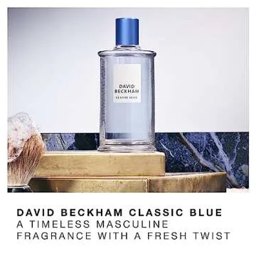 David Beckham Classic Blue for Men - 3.3 oz EDT Spray