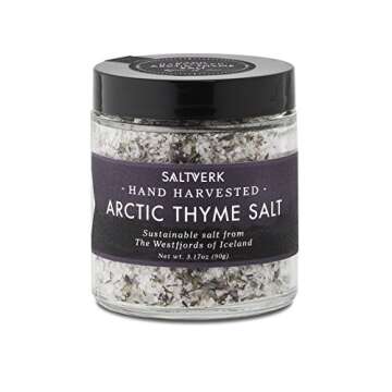 Saltverk Arctic Thyme Sea Salt - Hand Harvested Gourmet Flavors