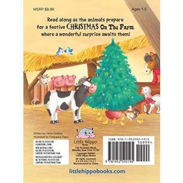 Christmas On The Farm - Childrens Padded Board Book