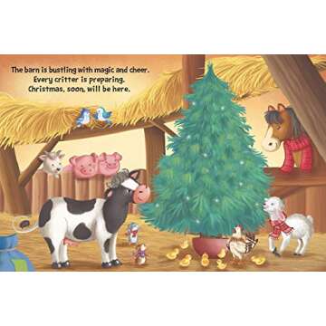 Christmas On The Farm - Childrens Padded Board Book