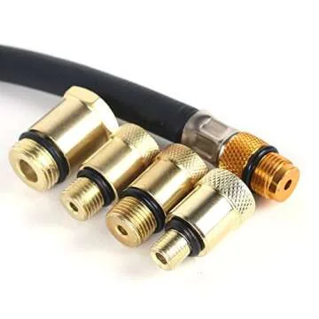 8PCS Professional Tester Test Kit Cylinder Compression Gas Engine Set Automotive Tool Gauge for Car & Truck