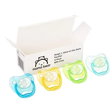 Mama Bear Glow-in-the-Dark Pacifiers for Infants 0-6M
