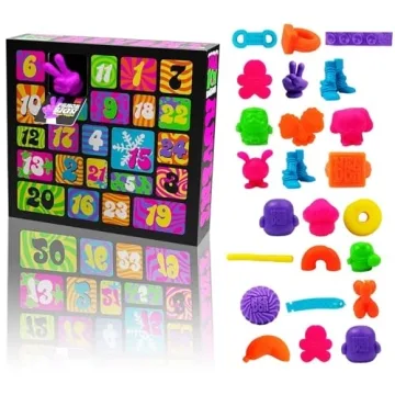 Nee Doh Squishmas Advent Calendar 2024 - 24 Squishy Toys