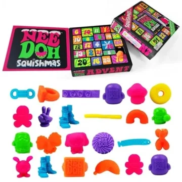 Nee Doh Squishmas Advent Calendar 2024 - 24 Squishy Toys