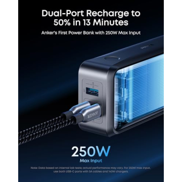 Anker Prime Power Bank with 300W Output and App Control