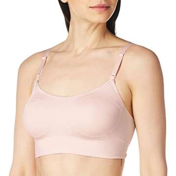 Warner's Women's Easy Does It Dig-Free Band with Seamless Stretch Wireless Lightly Lined Convertible...