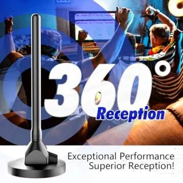 TV Antenna 2025 Digital Indoor Antenna for Free Local Channels