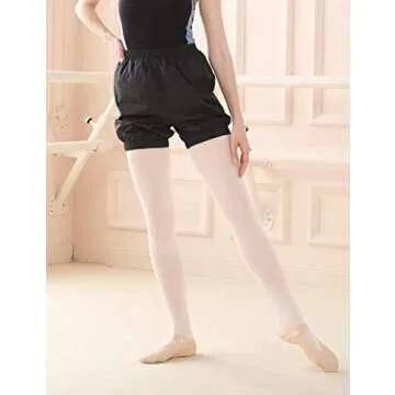 Daydance Teen Girls Petite Women Ripstop Dance Pants/Shorts for Ballet, Work Out